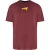 Off White Heren Thunder Oversized T-Shirt (Bourgondië)
