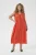 Jurk A-shape Grenadine orange