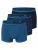 uncover by SCHIESSER Lange onderbroek ‘Cotton’  marine / azuur