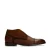 Manfield leren veterschoenen bruin