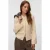 AWARE gebreid vest – ecru