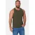 Jan Vanderstorm +FIT Collectie relaxed T-shirt HEGON olijfgroen