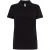 JHK Dames/Dames Regular Poloshirt (Zwart)