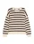 Bershka Trui ‘BLOBER’  ecru / zwart