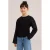 WE Fashion imitatiebont gilet – zwart