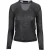 Balenciaga Strakke Crewneck Lange Mouwen Top in Grijs Katoen