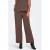 ONLY wide leg high waist broek bruin