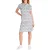 Calvin Klein Dames Abstract Skort (Wit/Groen)