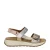 Gabor leren sandalen zilver/goud/roze