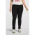 Plus Basics straight fit broek van travelstof zwart