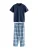 Next Pyjama lang  blauw / navy / wit