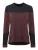 VAUDE Functioneel shirt ‘Moab LS PRO’  bourgogne / zwart