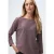Street One Dames Shirt met geribde structuur in Rood