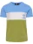 Hummel Shirt  blauw / olijfgroen / wit