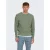 ONLY & SONS Trui met ronde hals ONSTONY DS 12 LS WAFFLE CREW KNIT
