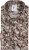 R2 Poplin Overhemd Print Bordeaux