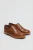 Ben Sherman Sugarman Brogue Leer Heren Tan Veterschoenen