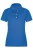 TRIGEMA Comfort Fit Dames Poloshirt blauw, Effen
