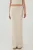 Elastische Taille Zachte Textuurrrok met Split