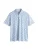Next Shirt  navy / lichtblauw / wit