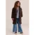 WE Fashion gewatteerde winterjas – donkerbruin