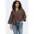 ONLY CARMAKOMA blouse Plus Size – donkerbruin