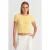 Dames Cropped Jacquard Knopen Cardigan
