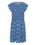 SAINT TROPEZ Jurk ‘GislaSZ’  blauw / wit