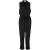 Bella Dahl Dames Effen Colloze Mouwloze Romper (Vintage Zwart)