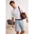 TRENDYOL MAN Heren Wit Slogan Kort Oversized T-shirts