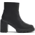 Timberland Allington Heights Mid Zip Up Boot Black Full Grain
