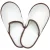 The One Towelling Slippers voor volwassenen
