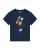 Watapparel Shirt ‘Balloon Spaceman’  navy / gemengde kleuren