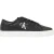 Calvin Klein Dames/Dames Leren Trainers (Zwart, Wit)