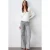 Slim Fit V-Hals Wikkelblouse