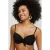 BEACHWAVE voorgevormde beugel bikinitop met strik zwart