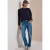 Sweatshirt met Artwork op de mouw