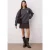 TRENDYOLMİLLA Dames Grijs Dierenprint Lang Regular fit Sweatshirts