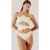 Karl Lagerfeld Karl Dna Flower Swimsuit Cannoli Cream