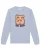 Watapparel Sweatshirt ‘ Toast Malone ‘  lichtblauw / gemengde kleuren