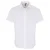 Premier Heren Poplin Stretch Overhemd met Korte Mouwen (Wit)