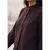Blouse met lange mouwen, ronde hals en ruches
