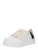 INUIKII Sneakers laag ‘MATILDA’  zwart / wit / wolwit