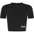 Malelions Women Members Society Crop Top | Black