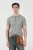 Slim Fit Crew Neck Knop T-shirt