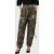 AllSaints Kaye Tencel Trouser Camo Green