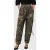 AllSaints Kaye Tencel Trouser Camo Green