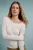 TRENDYOLMİLLA Dames Ecru Effen Lang Getailleerd Blouses