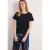 Street One Dames Shirt met korte mouwen en burnout details in Groen