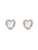 Ted Baker Oorbellen ‘HAN: CRYSTAL HEART EARRING’  zilver